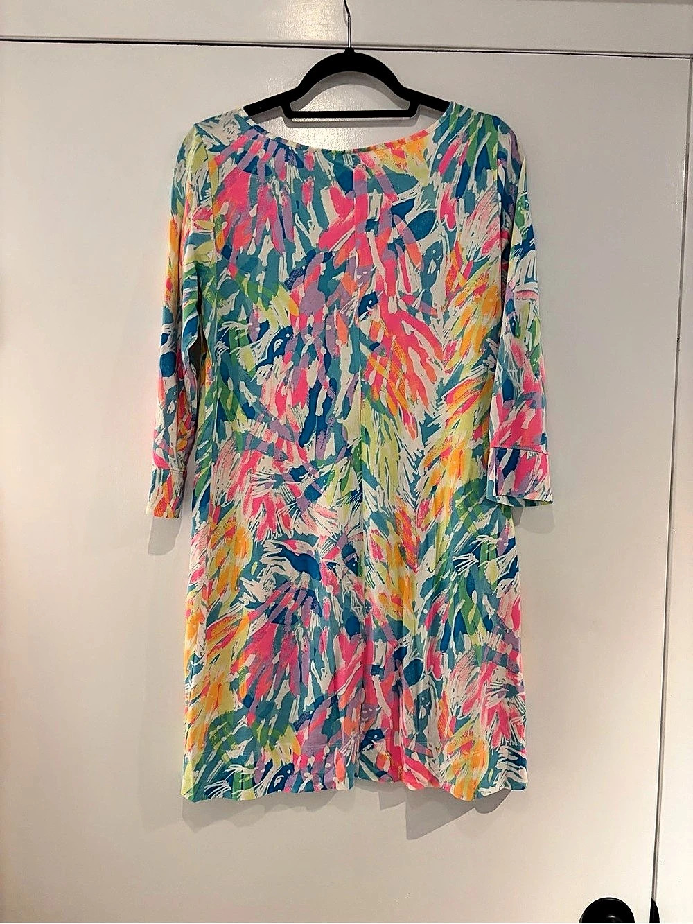 Lilly Pulitzer Abstract Print Mini Dress Size Medium Like New
